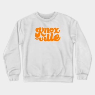 Knoxville Script - Orange Crewneck Sweatshirt